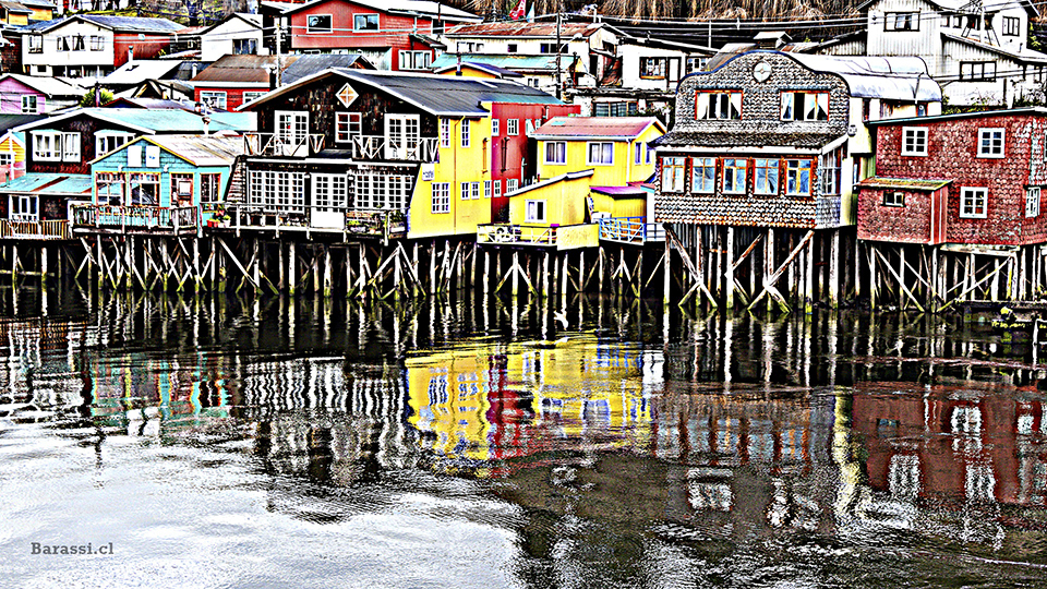 Palafitos de Gamboa Castro Chiloe